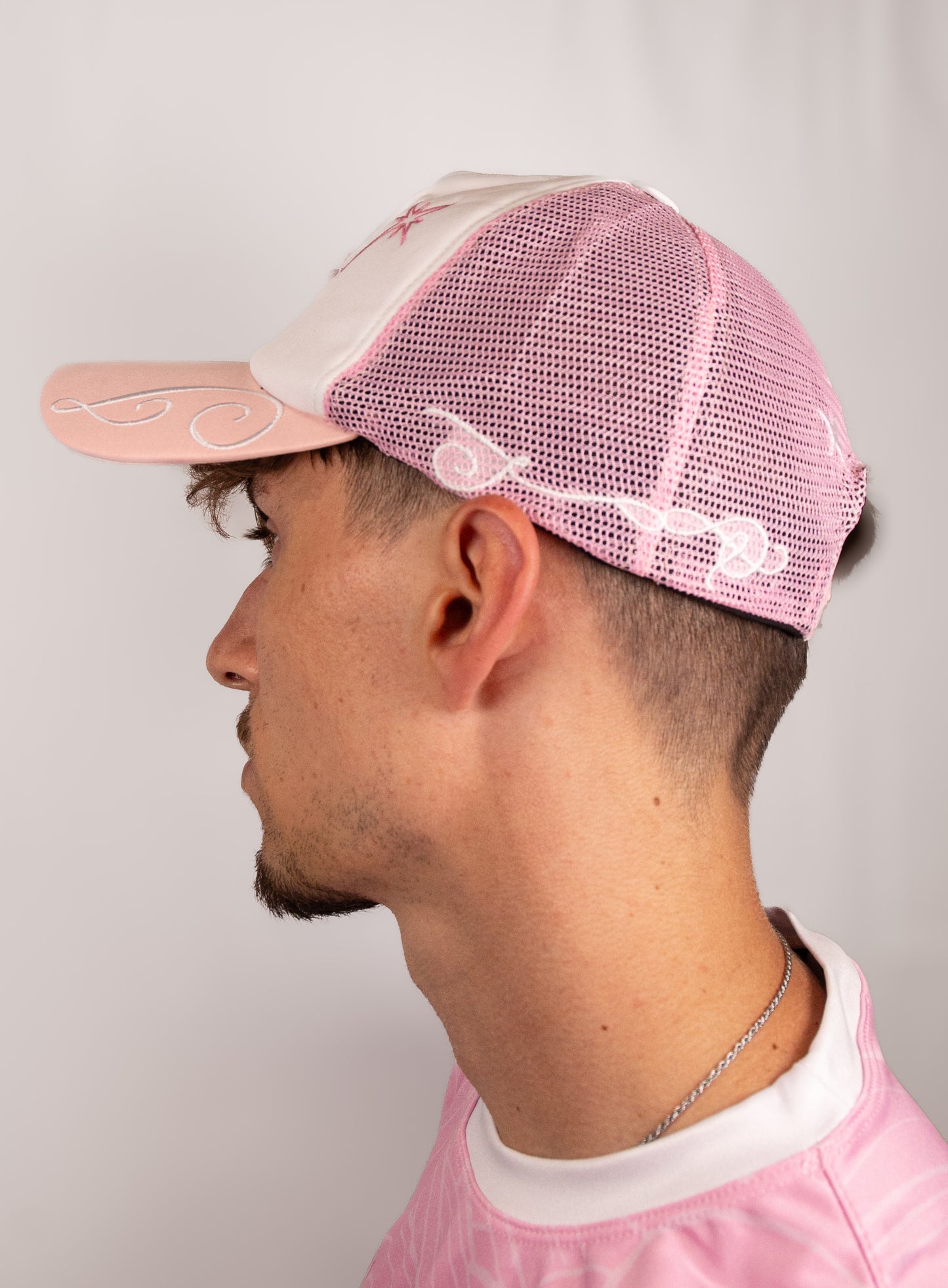 PINK 3STARS CAP