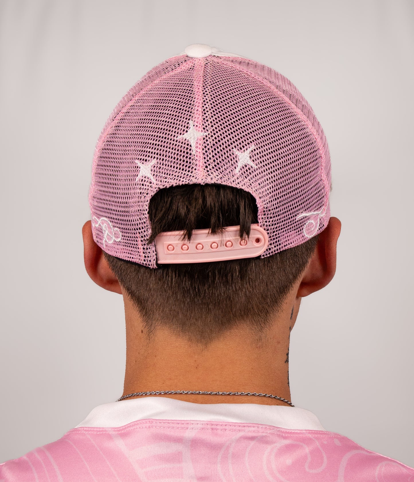 PINK 3STARS CAP