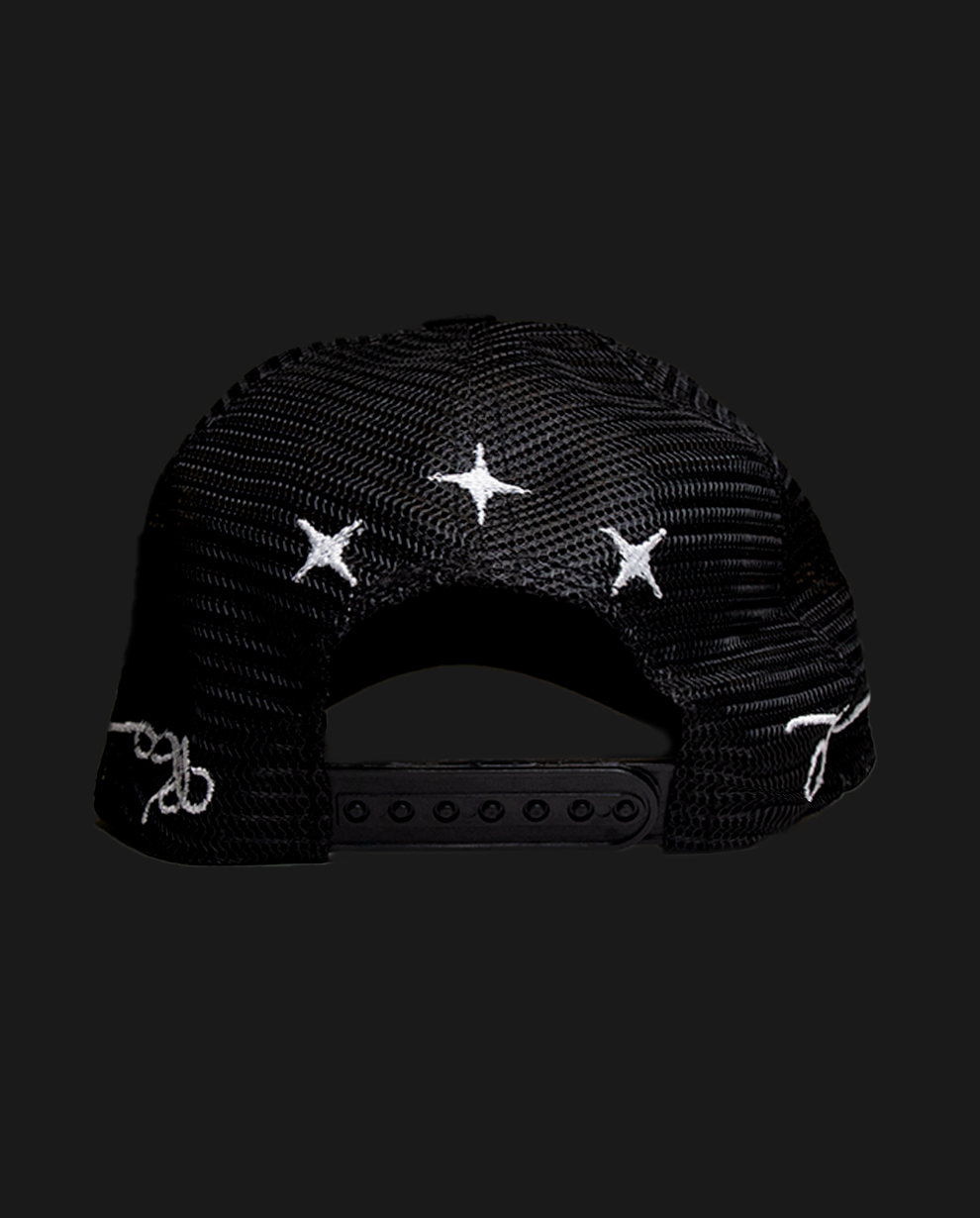 BLACK 3STARS CAP