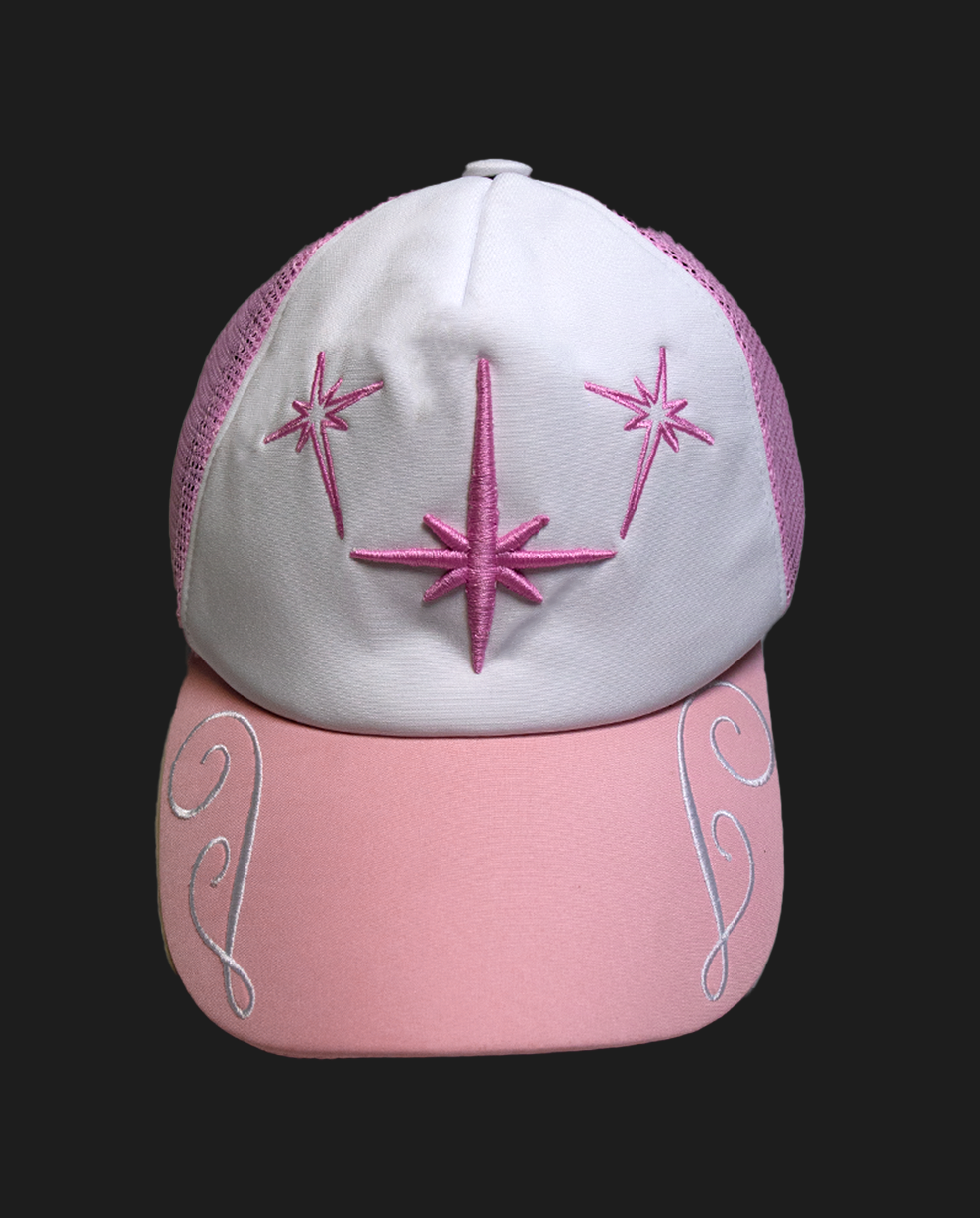 PINK 3STARS CAP