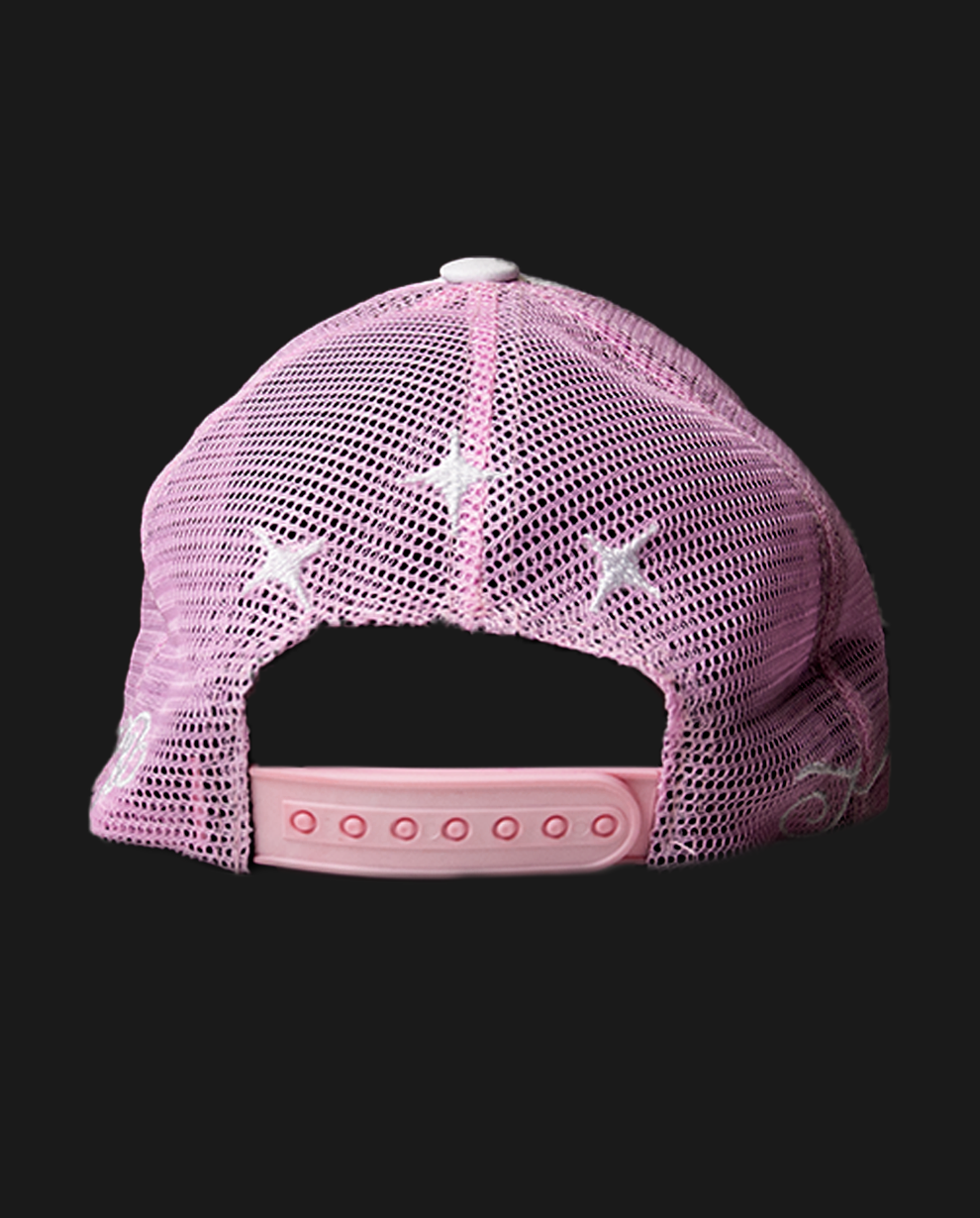 PINK 3STARS CAP
