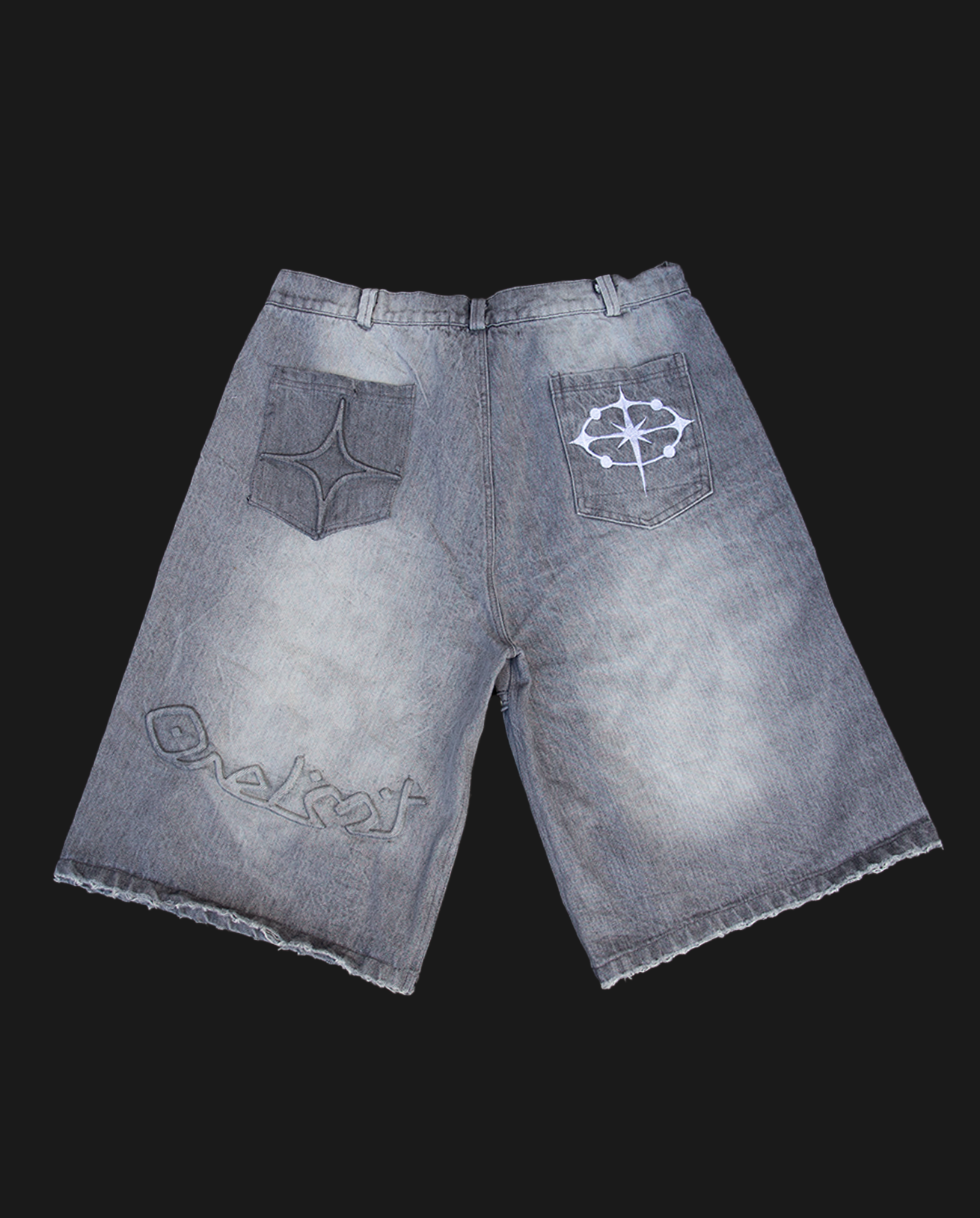 GREY WASHED NOVA JORT