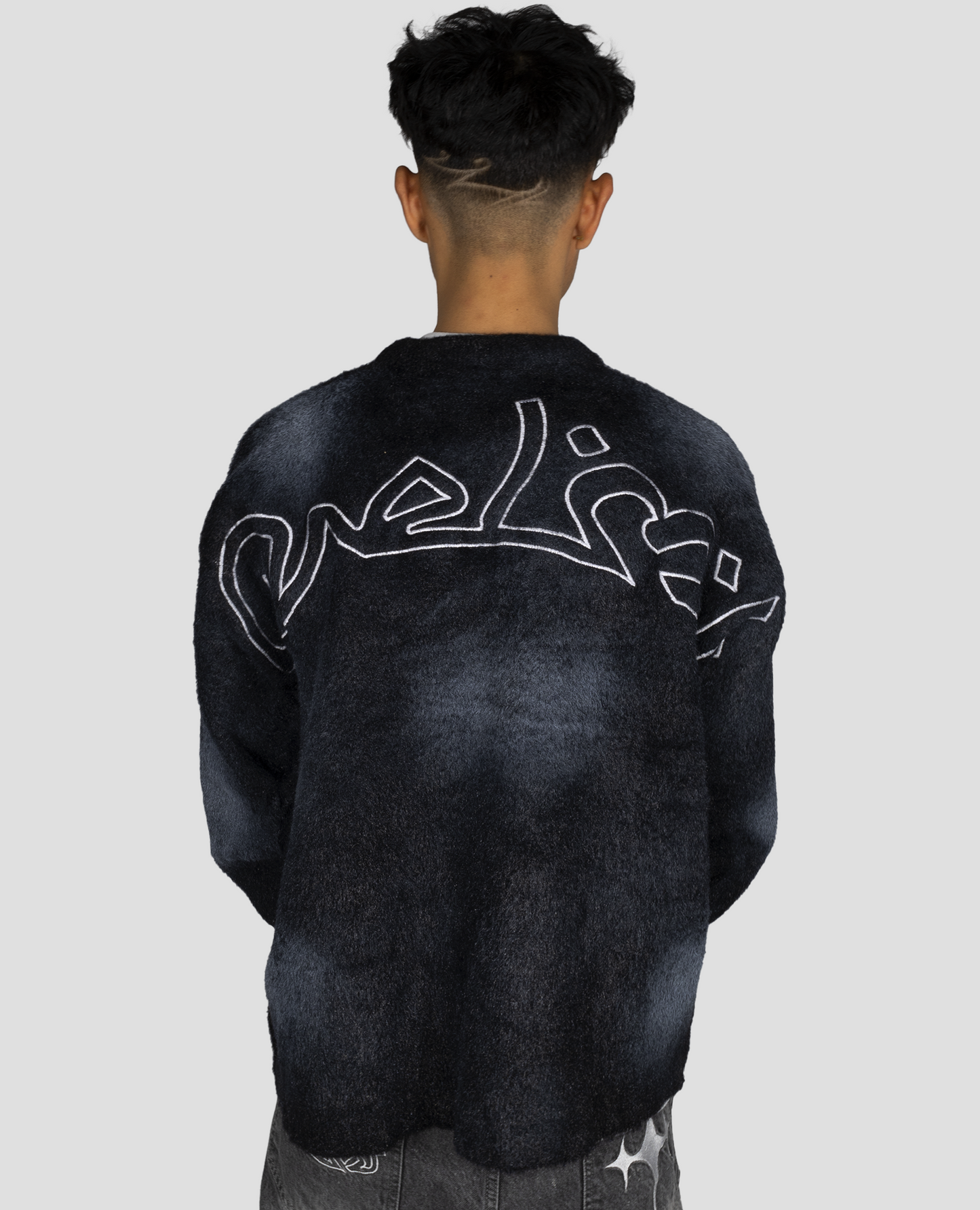 BLACK SUNHAZE MOHAIR