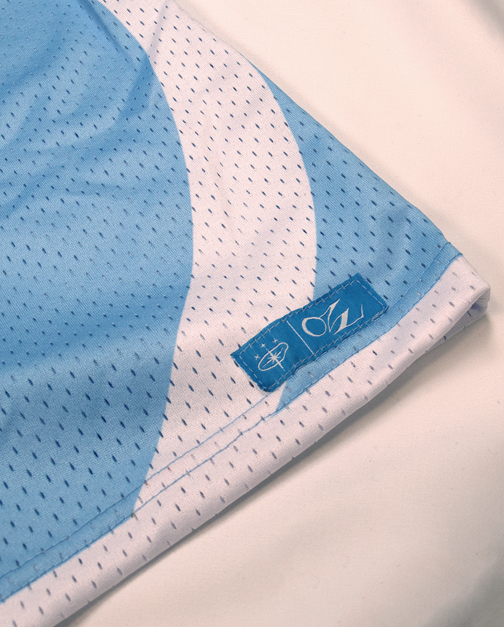 BLUE MESH JERSEY