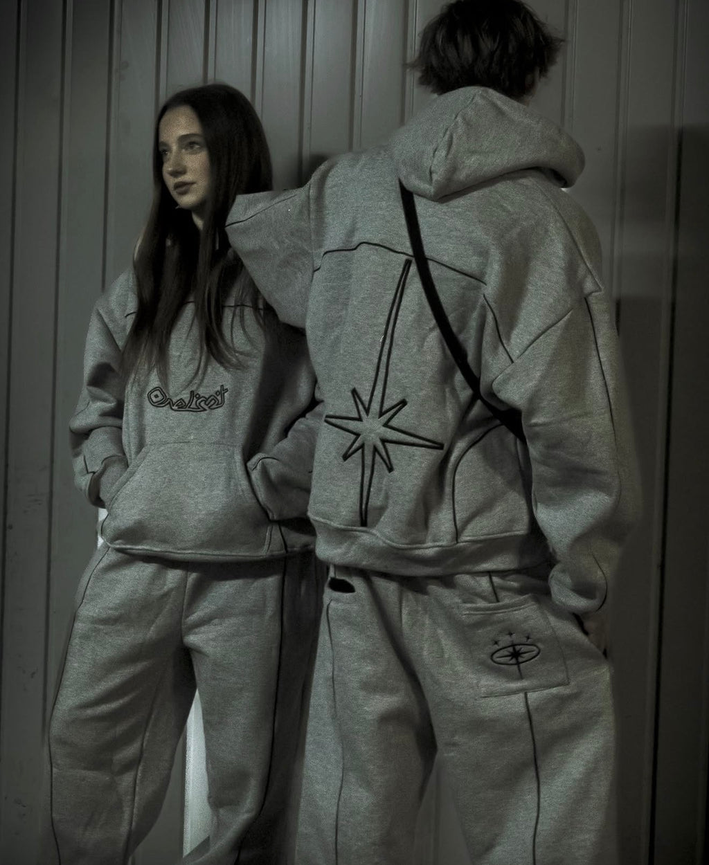 GREY SIDERA HOODIE