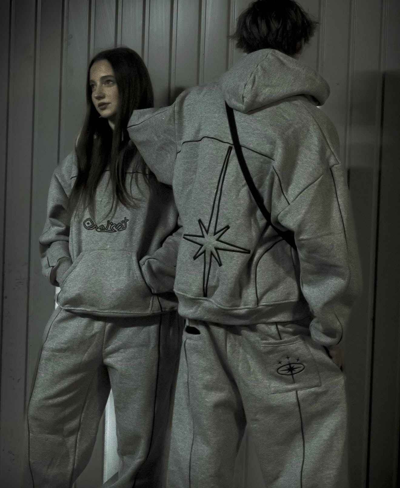 GREY SIDERA HOODIE