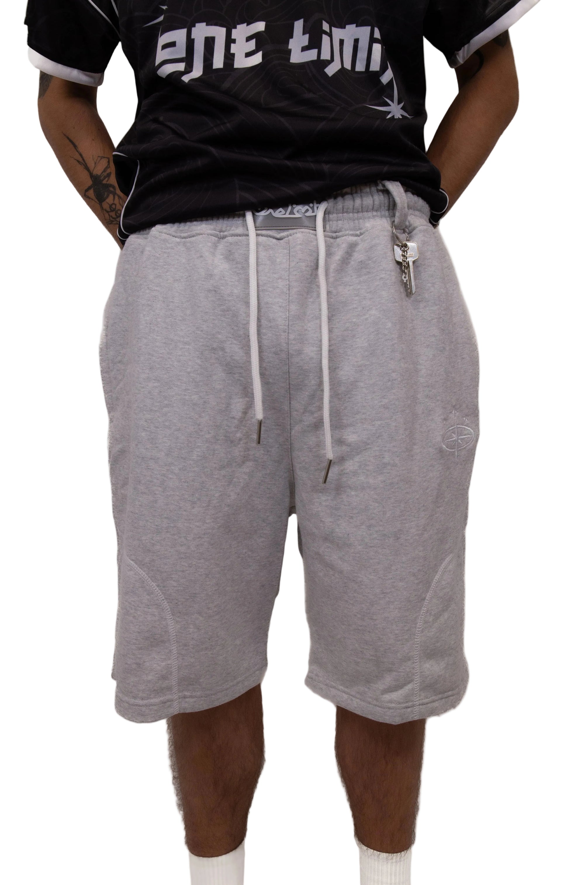 PANTALÓN CORTO GRIS STARFALL 