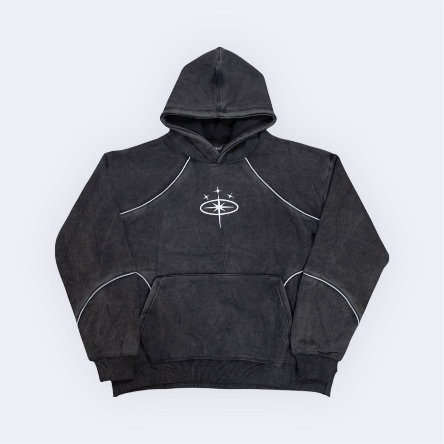 ASTRAL HOODIE BLACK | WASHED