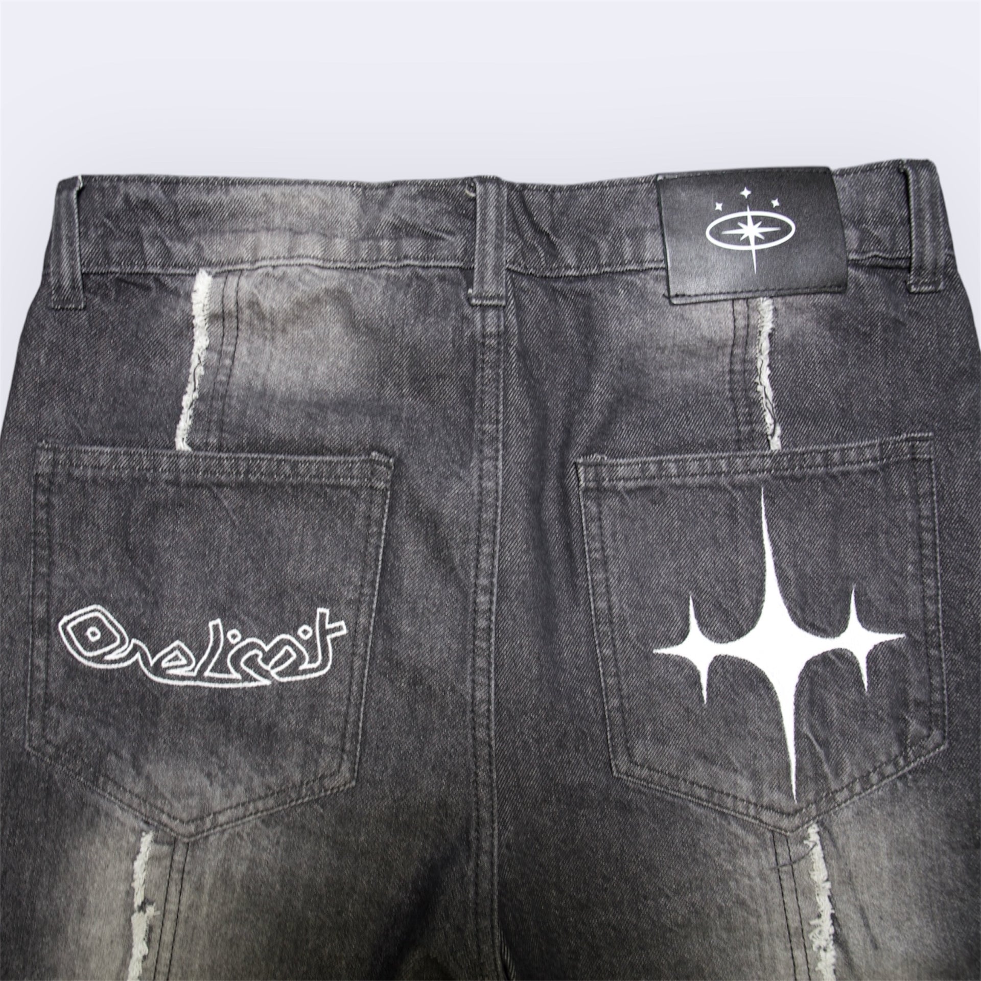 ASTRAL BAGGY JEAN | NEGRO LAVADO