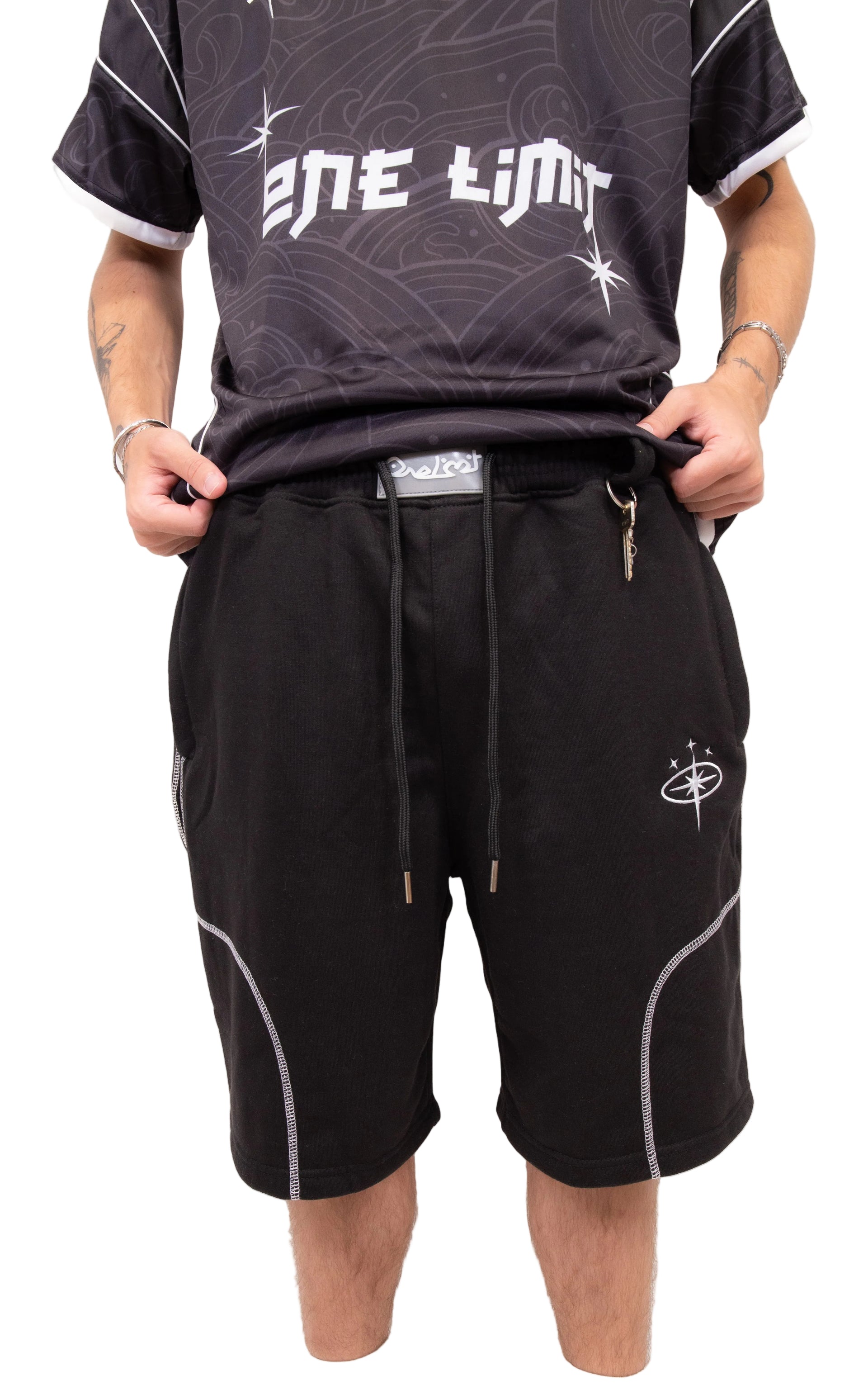 PANTALÓN CORTO BLACK STARFALL 