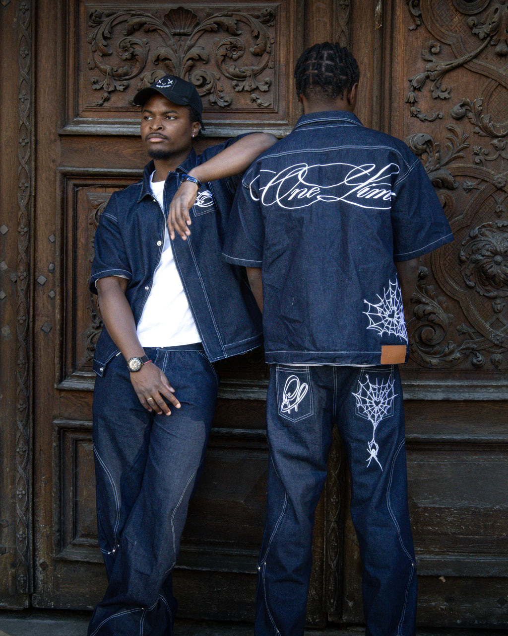 SPIDER JEAN NAVY