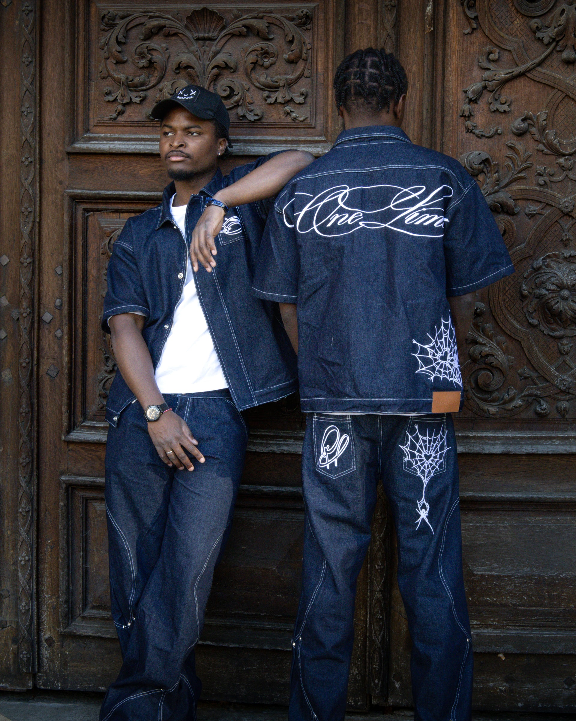 SPIDER JEAN NAVY