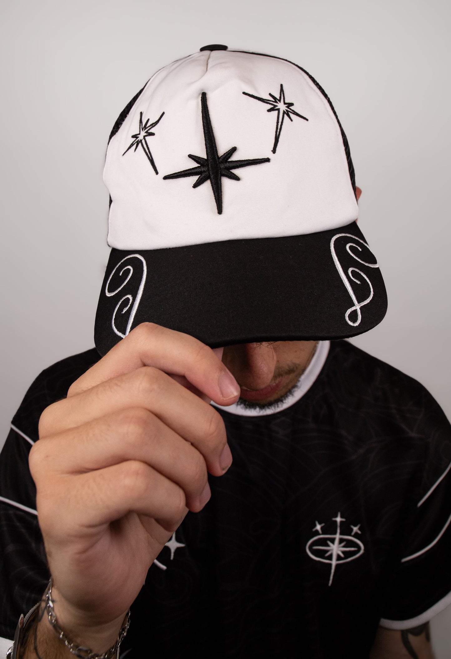 BLACK 3STARS CAP