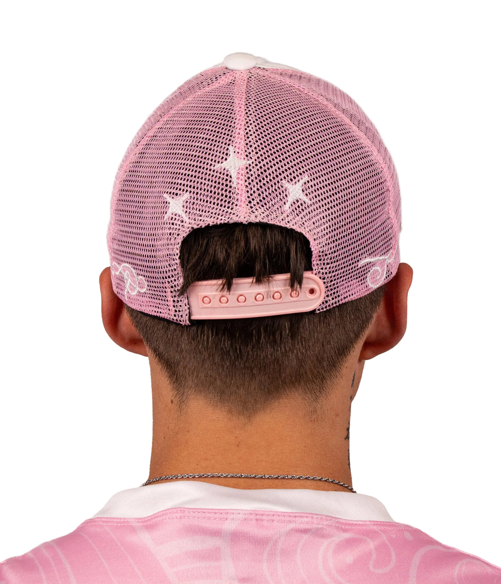 PINK 3STARS CAP