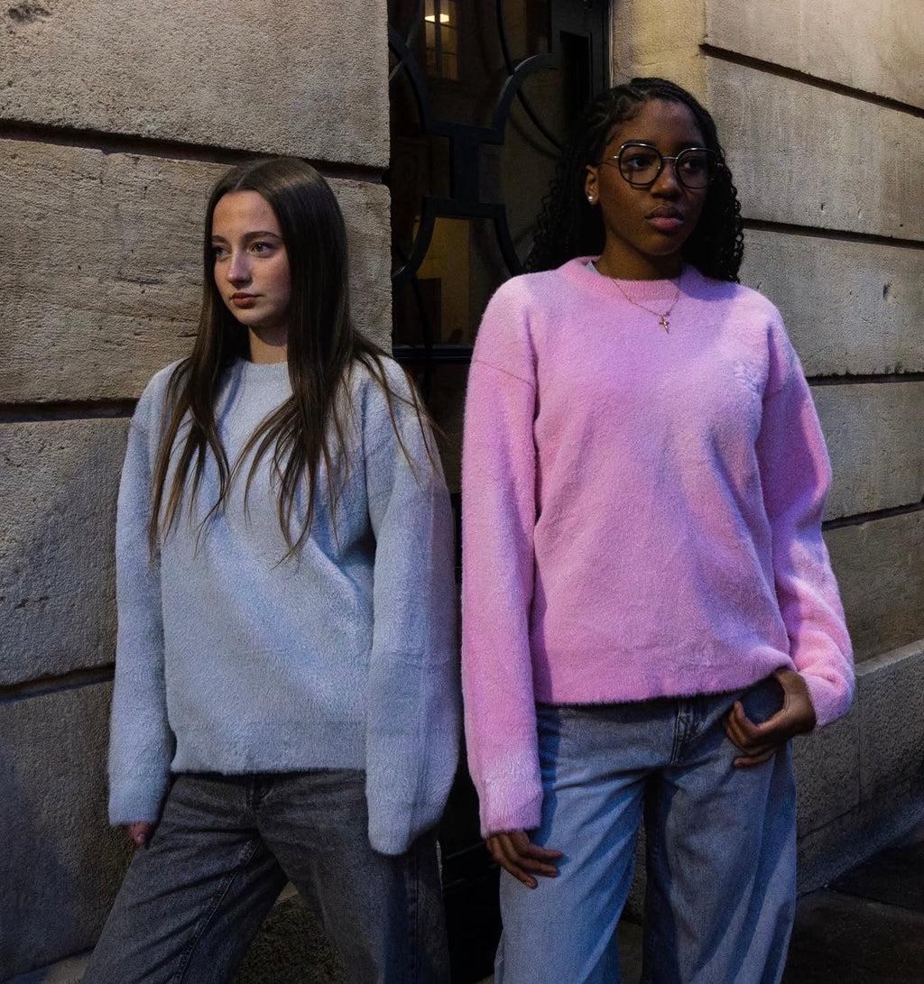 PINK SUNHAZE MOHAIR