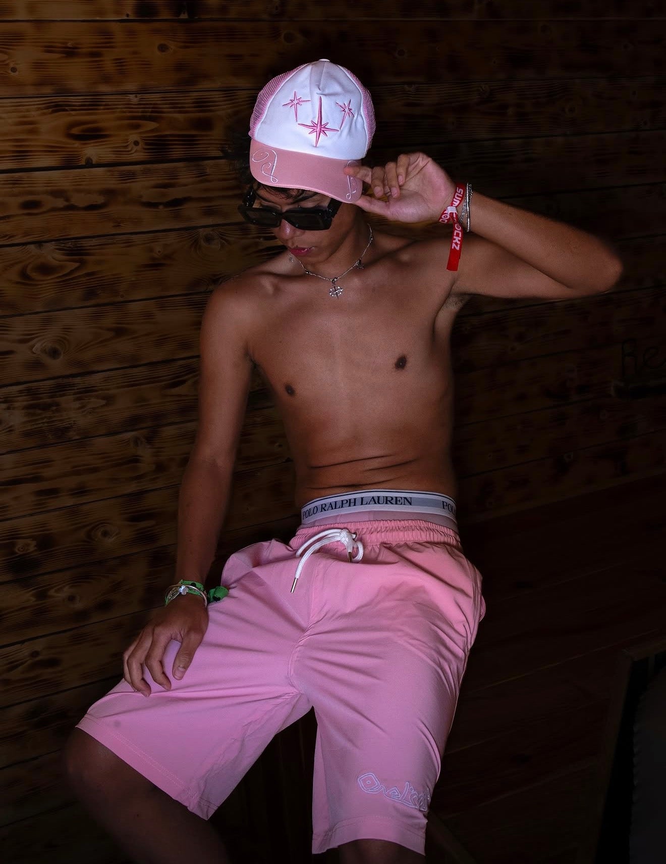 PINK STARZ SWIMSHORT