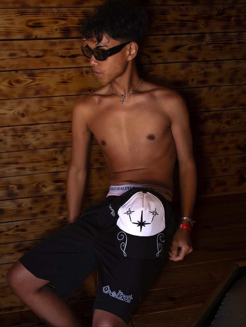 BLACK STARZ SWIMSHORT