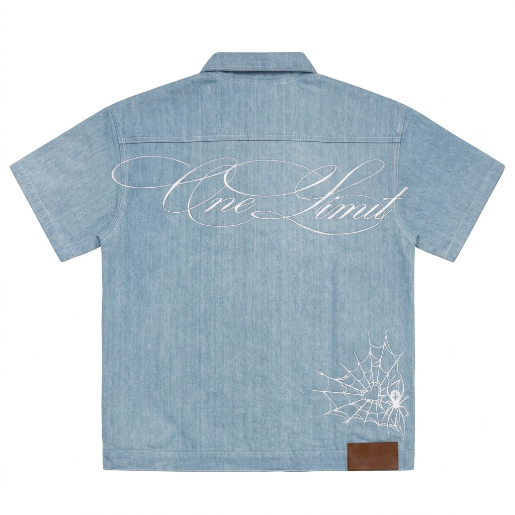 SPIDER JACKET LIGHT BLUE