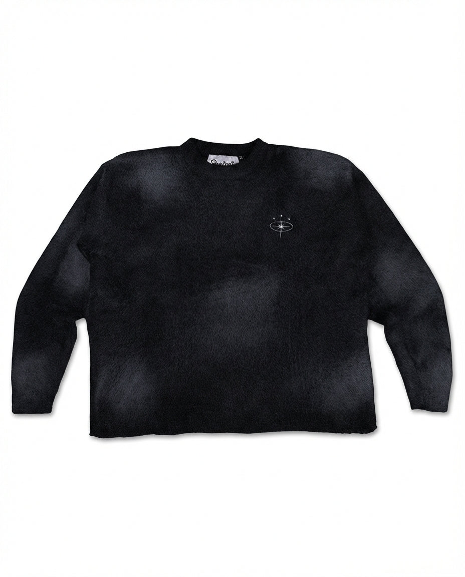 BLACK SUNHAZE MOHAIR