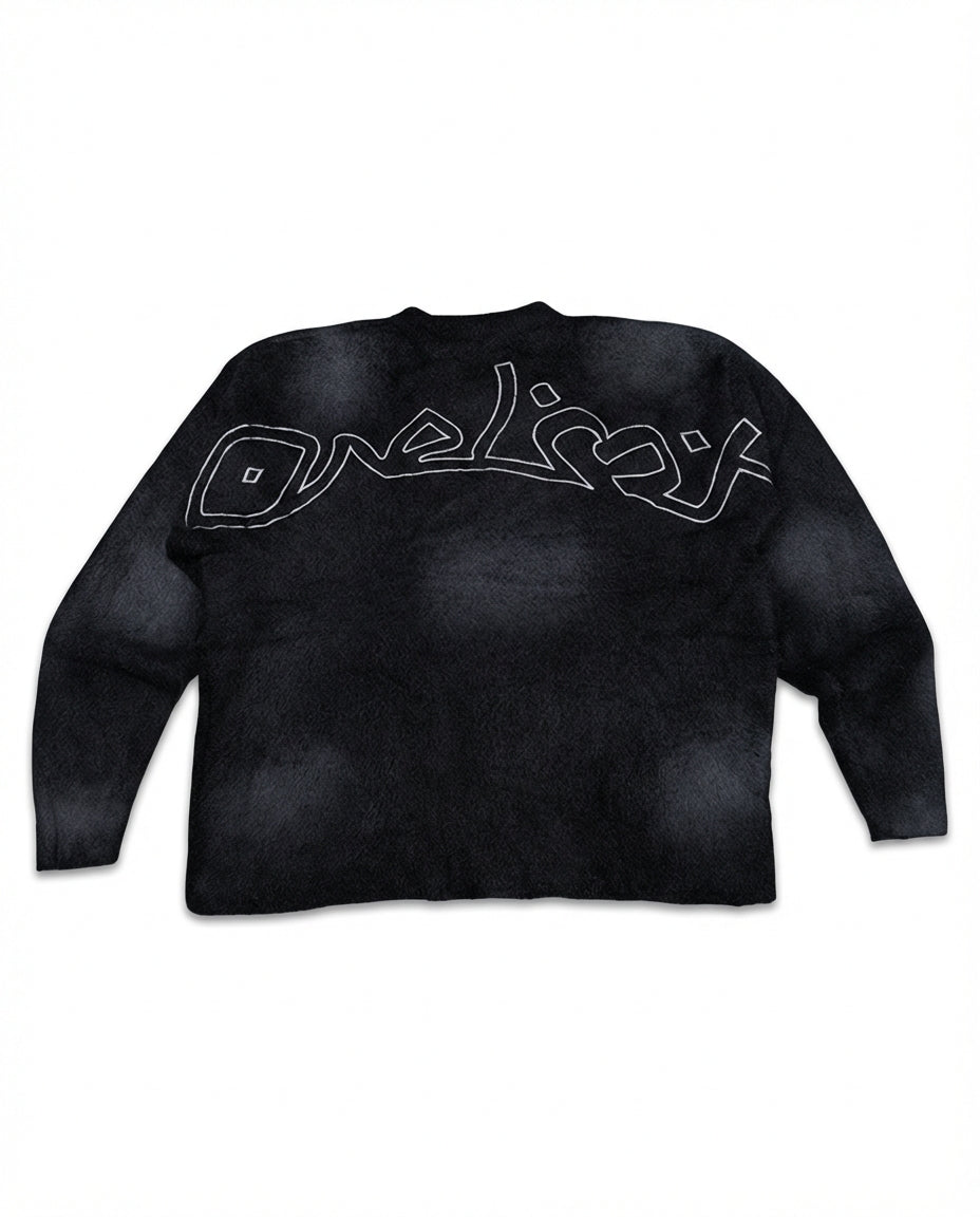 BLACK SUNHAZE MOHAIR