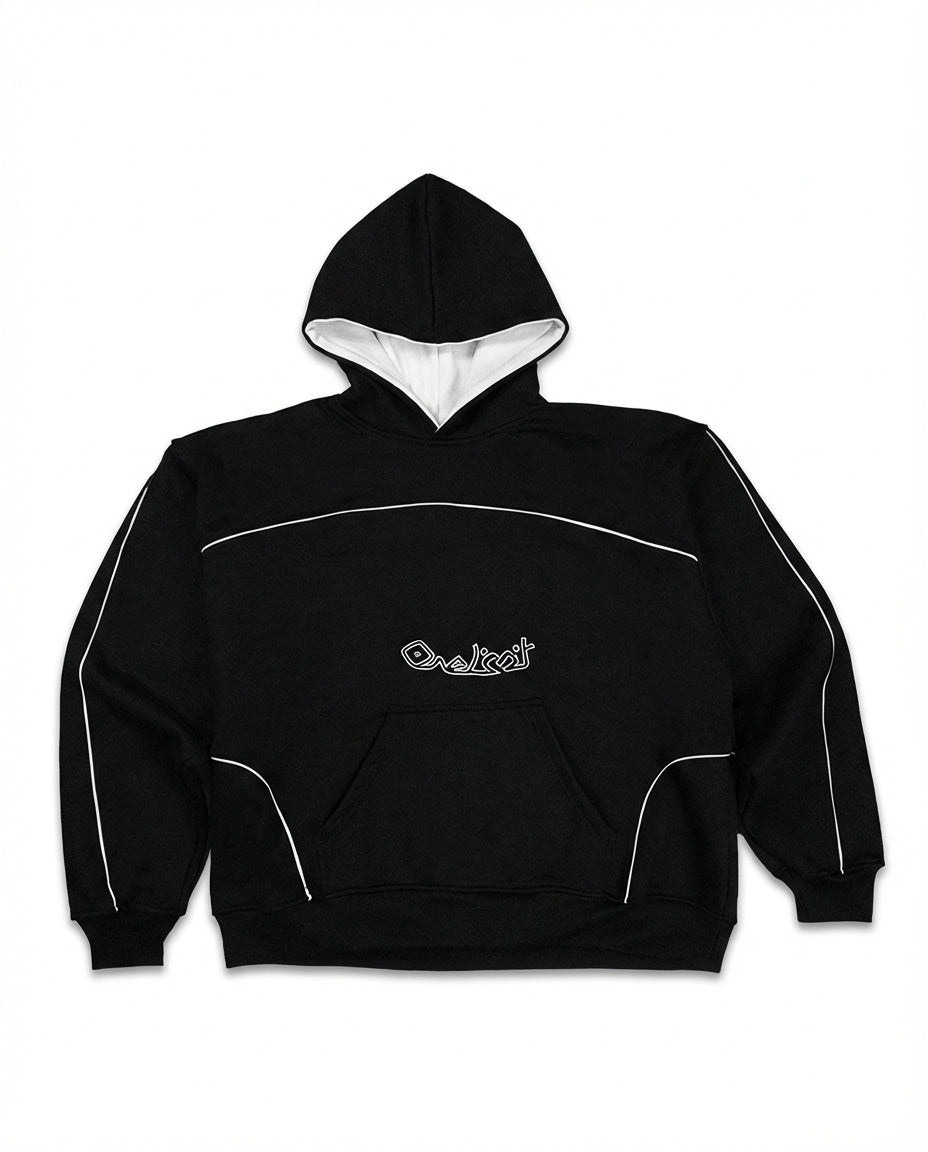 SUDADERA CON CAPUCHA SIDERA NEGRA