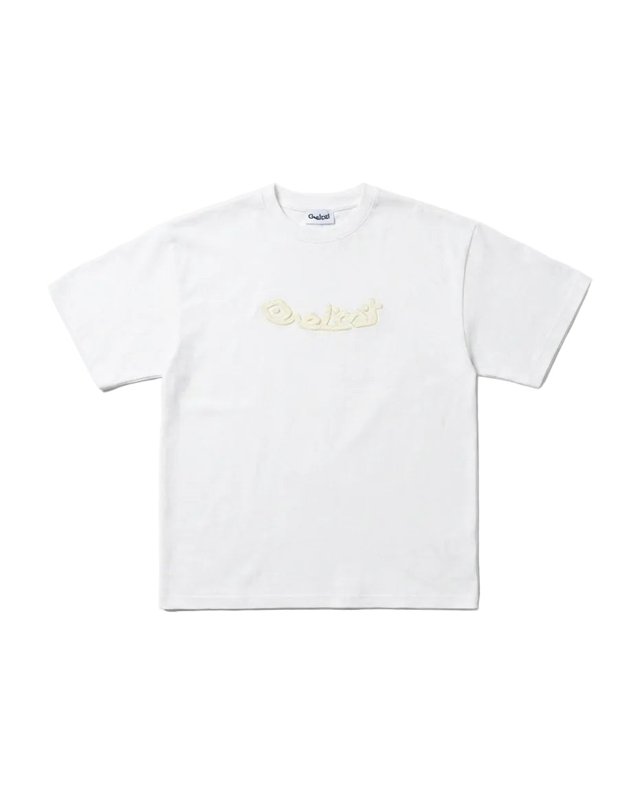CREAM SNAKE TEE