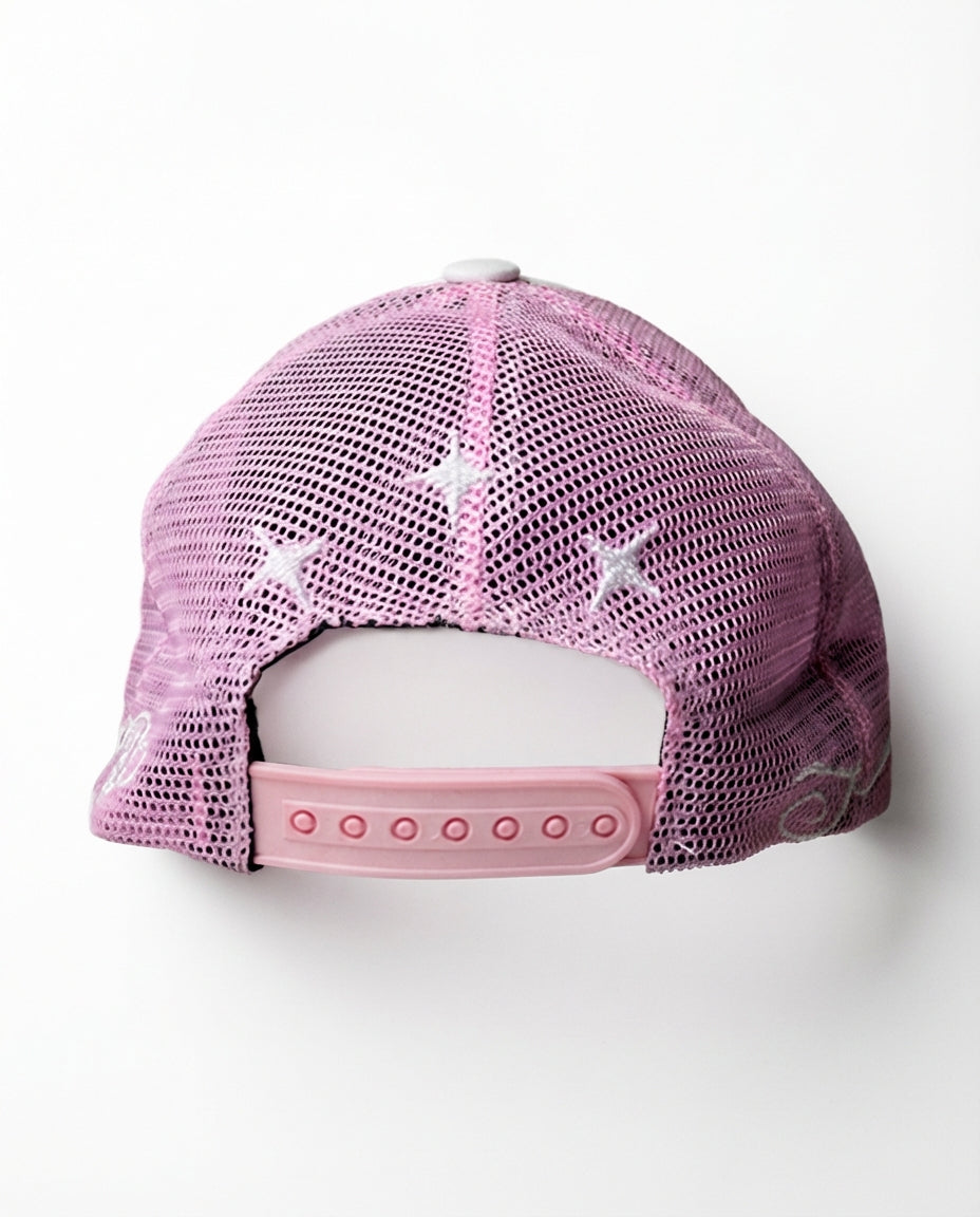 PINK 3STARS CAP