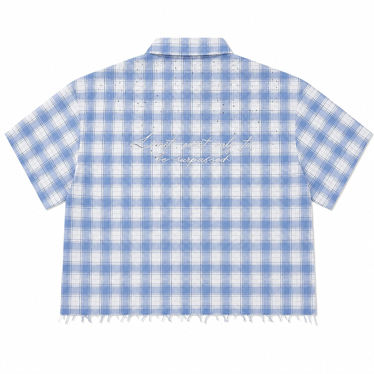 BLUE CRYSTAL SHIRT