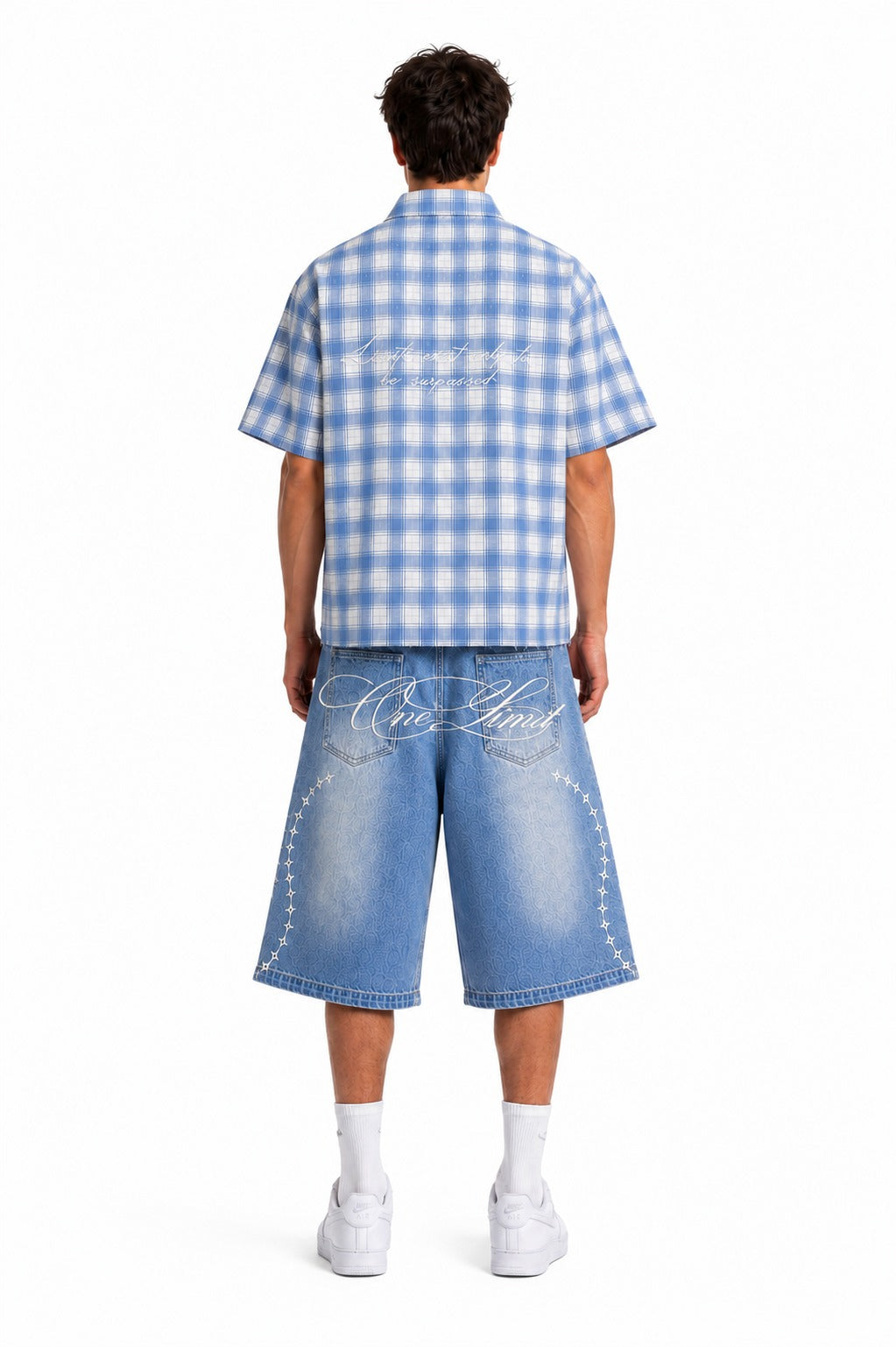 BLUE CRYSTAL SHIRT