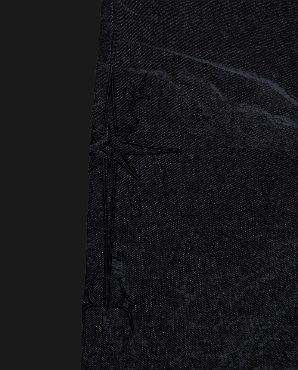 BLACK CELESTIAL JEAN