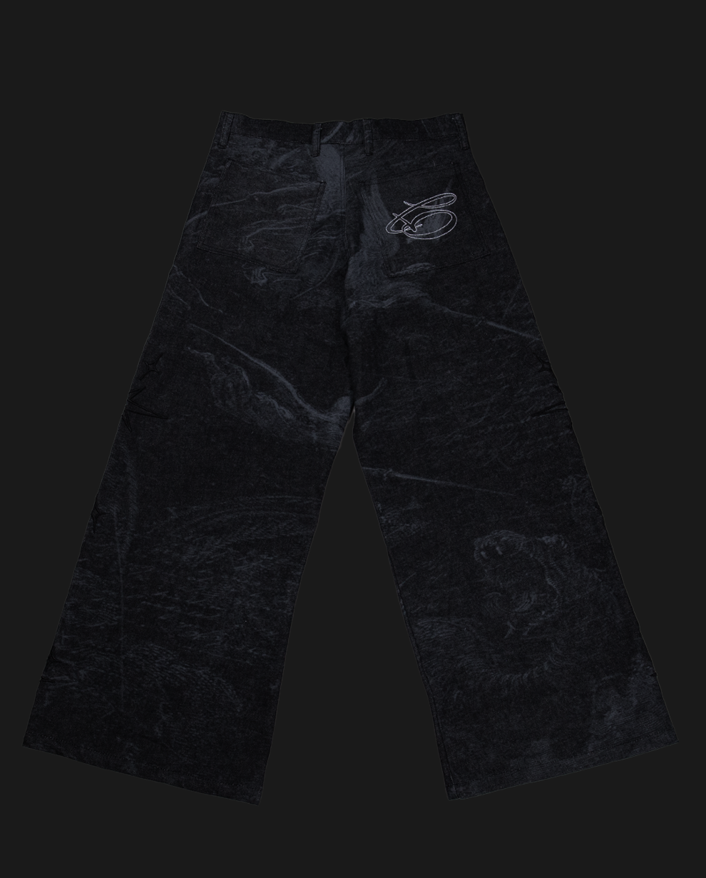 BLACK CELESTIAL JEAN