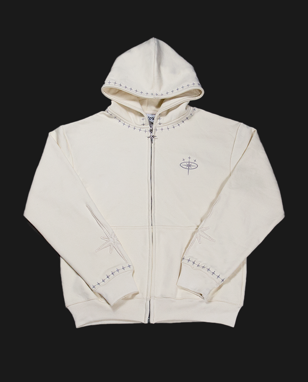 CREAM CELESTIAL ZIP