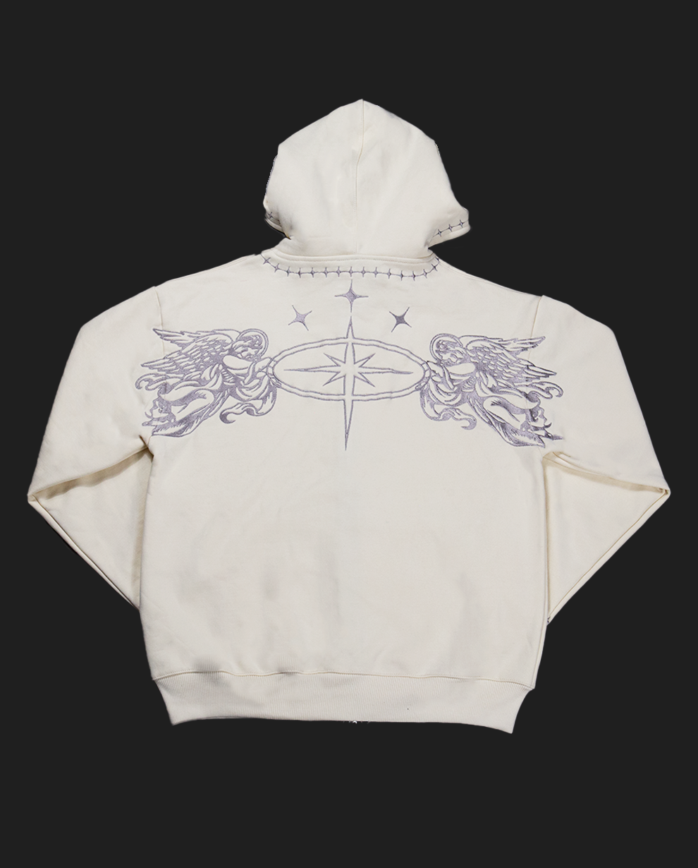 CREAM CELESTIAL ZIP