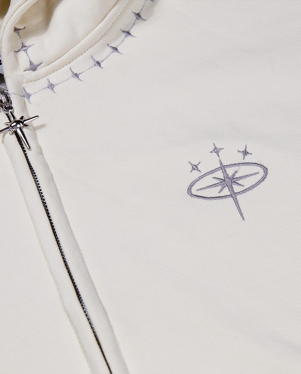 CREAM CELESTIAL ZIP