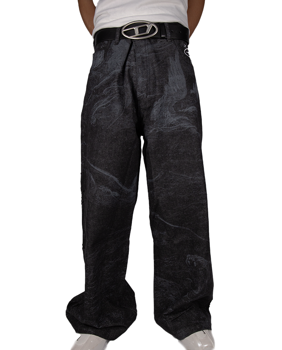 BLACK CELESTIAL JEAN