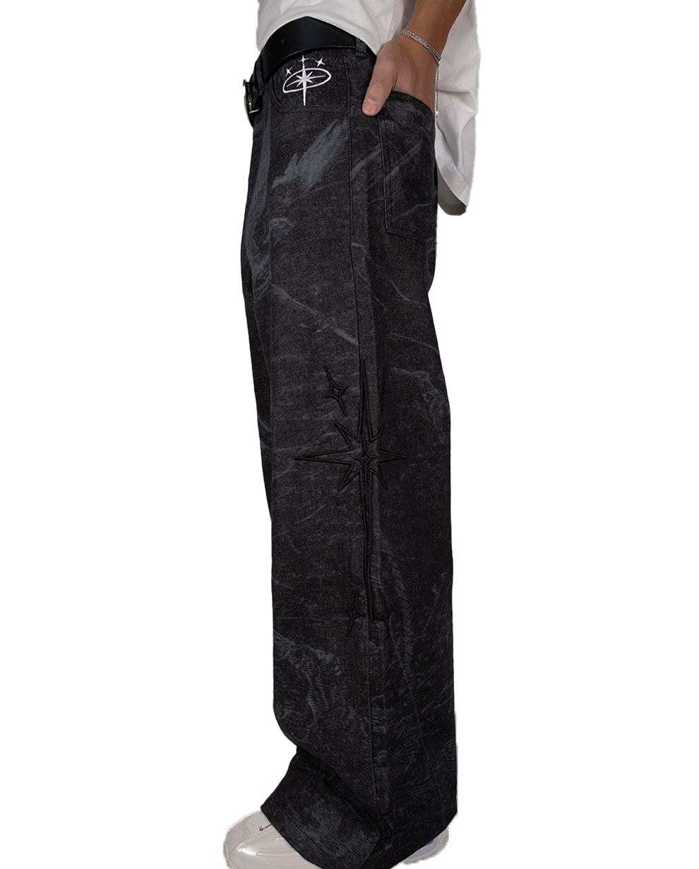 BLACK CELESTIAL JEAN