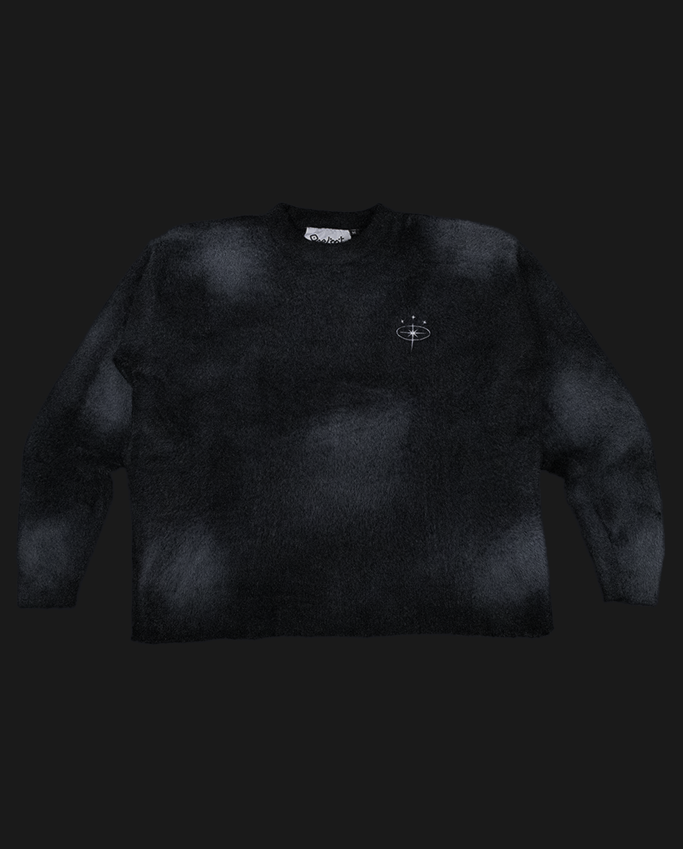 BLACK SUNHAZE MOHAIR