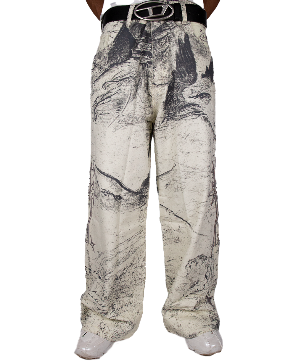 CREAM CELESTIAL JEAN