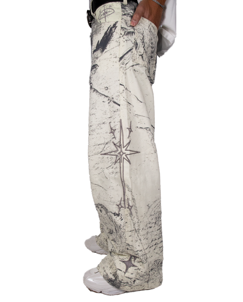 CREAM CELESTIAL JEAN