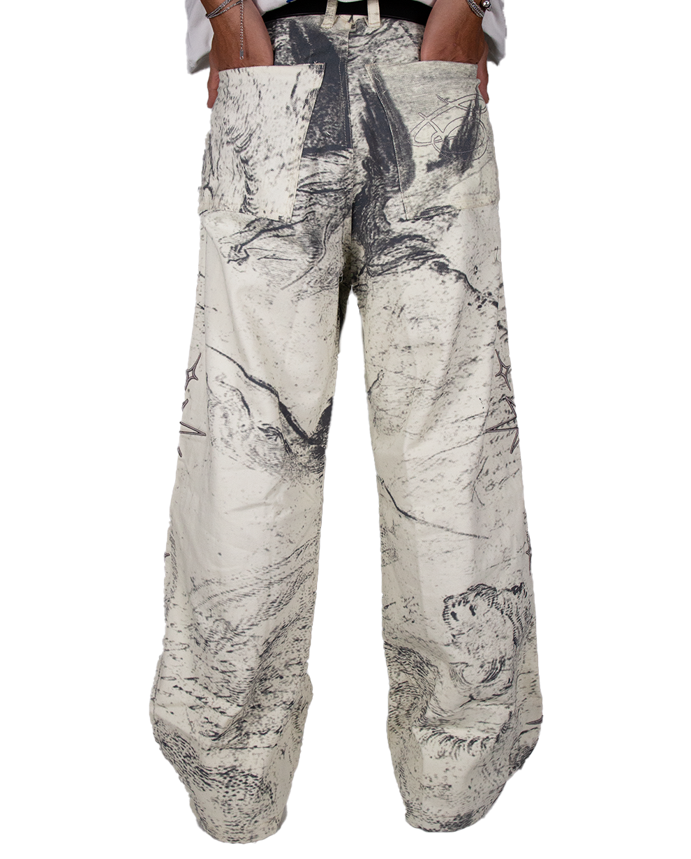 CREAM CELESTIAL JEAN