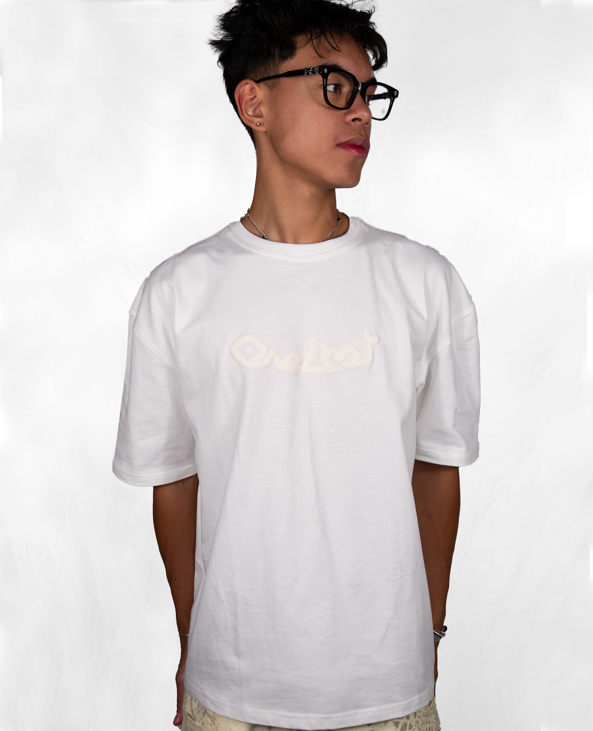 CAMISETA SERPIENTE CREMA