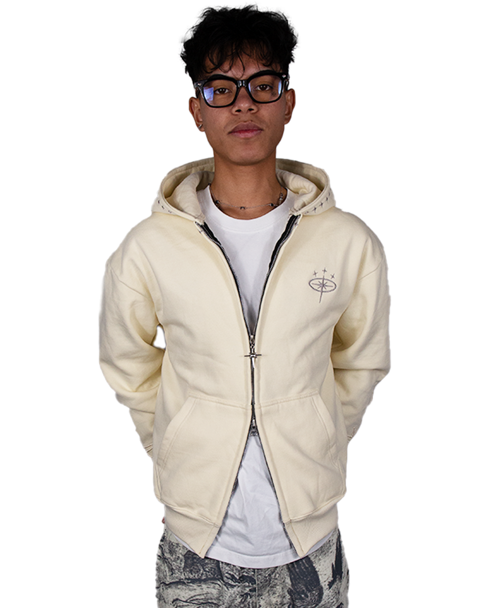 CREAM CELESTIAL ZIP