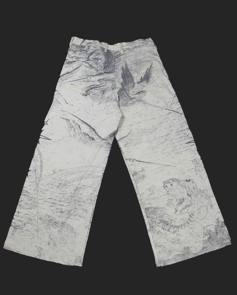 CREAM CELESTIAL JEAN