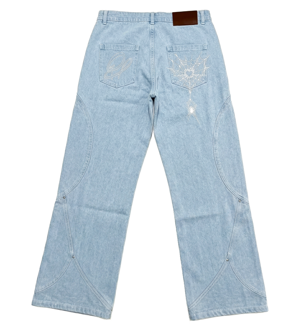SPIDER JEAN LIGHT BLUE