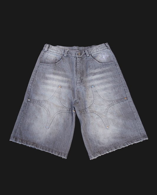 GREY WASHED NOVA JORT