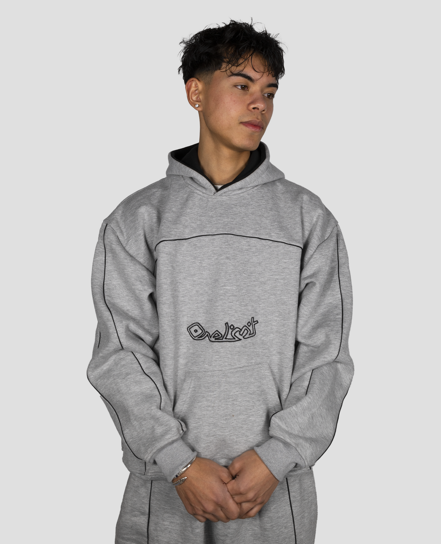 GREY SIDERA HOODIE