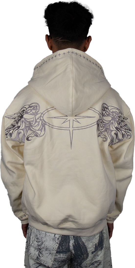 CREAM CELESTIAL ZIP