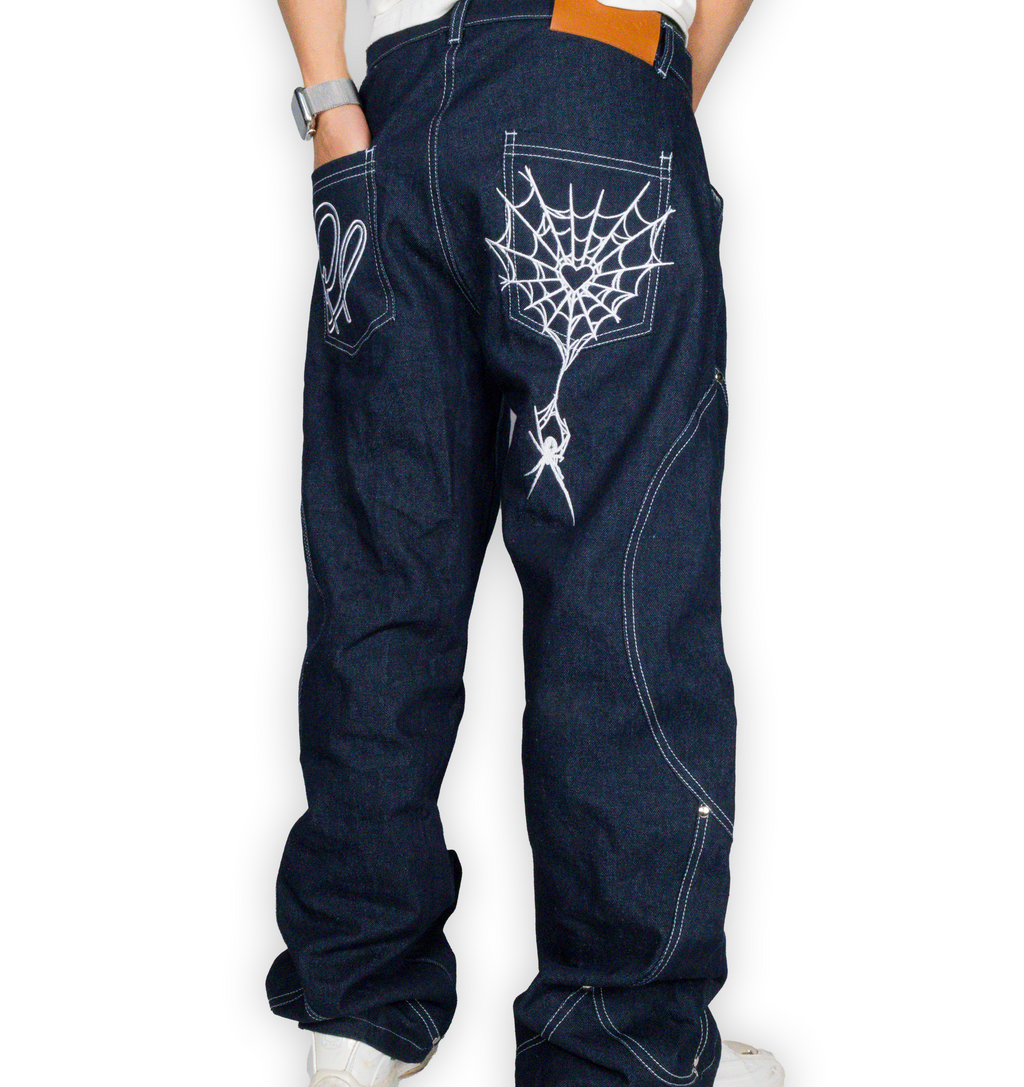 SPIDER JEAN NAVY
