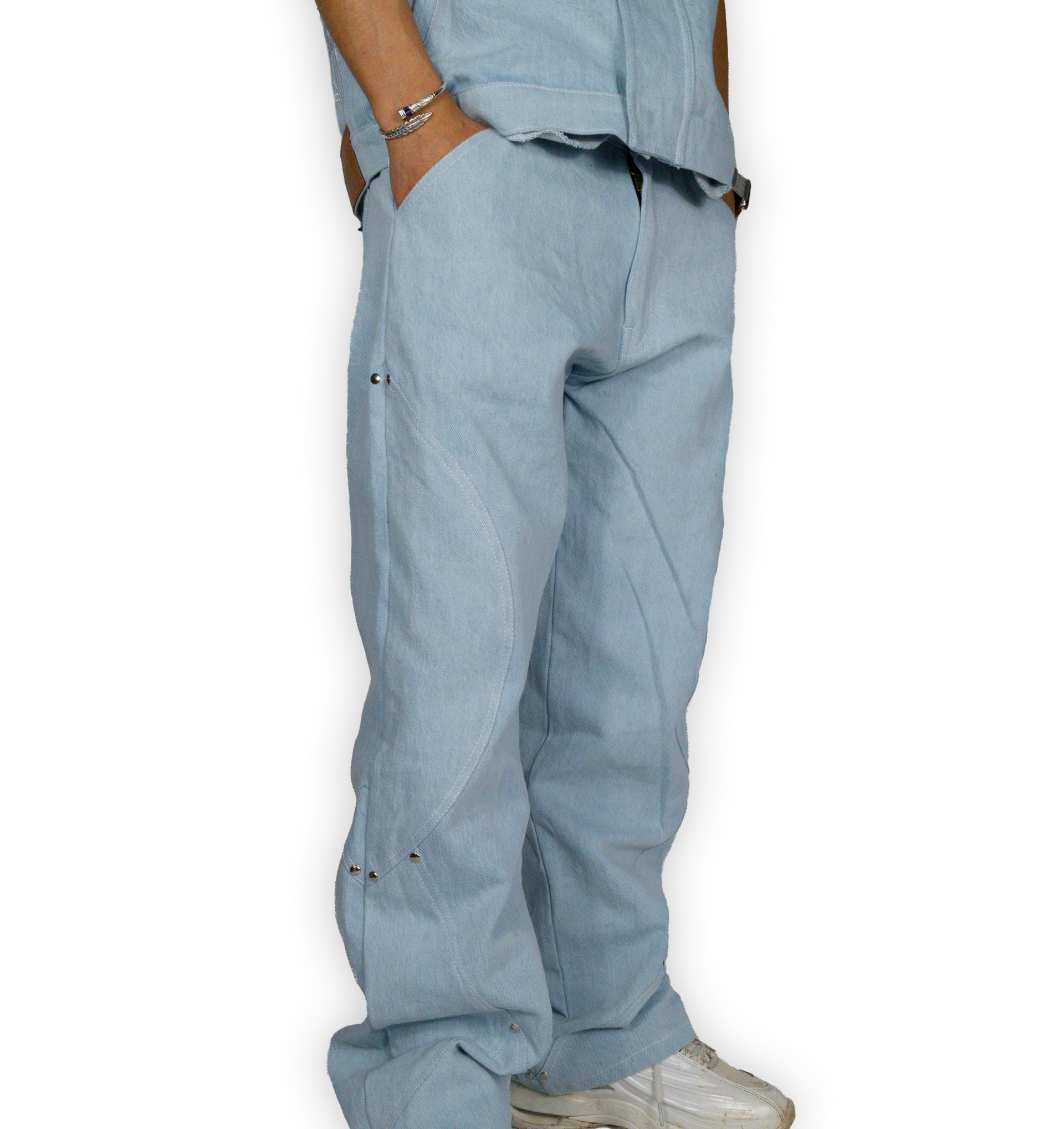 SPIDER JEAN LIGHT BLUE