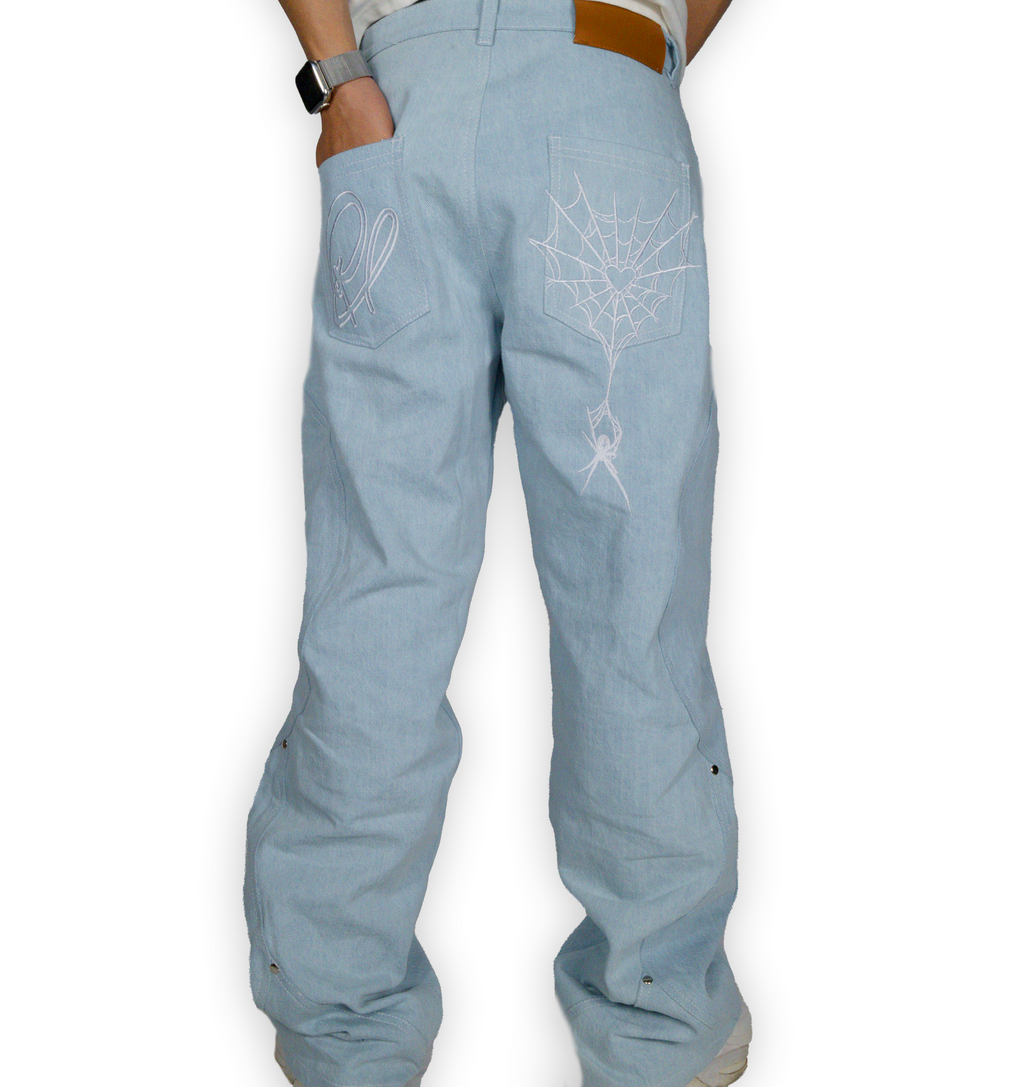 SPIDER JEAN LIGHT BLUE